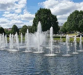 Siviele werk droë fonteine