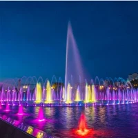 Grootskaalse fontein UAE